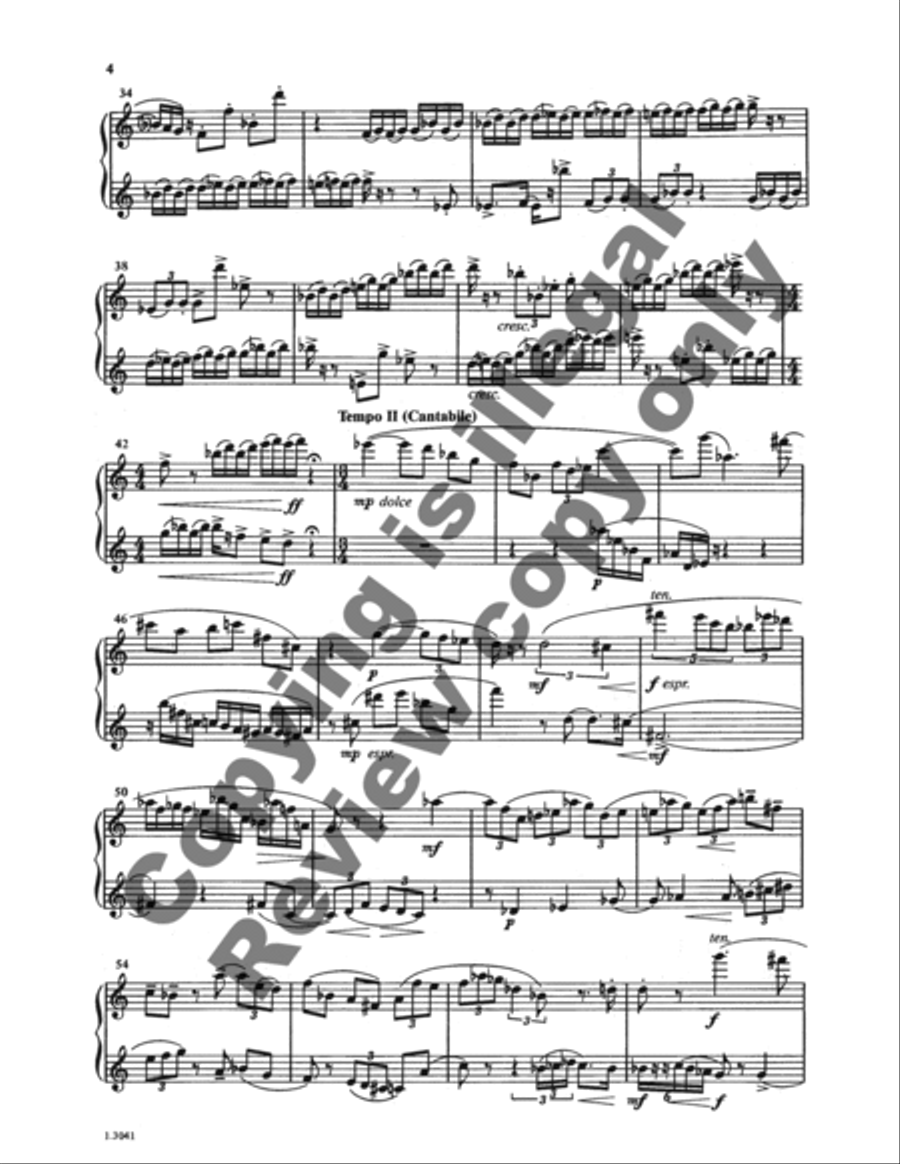 Music for Two Oboes Oboe scores gallery preview page 7