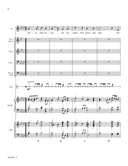 Hymns for Palm Sunday - Brass and Percussion Score and Parts
