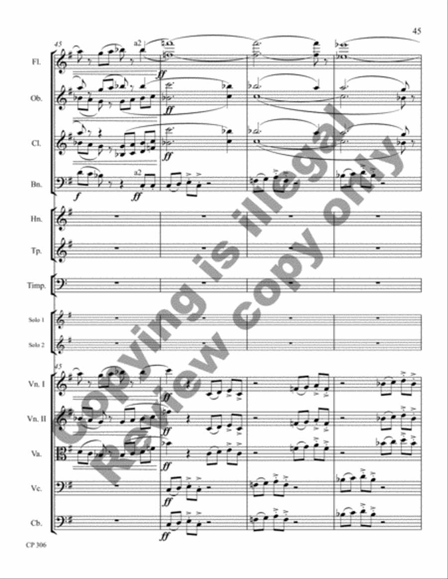 Little Suite Full Orchestra scores gallery preview page 46