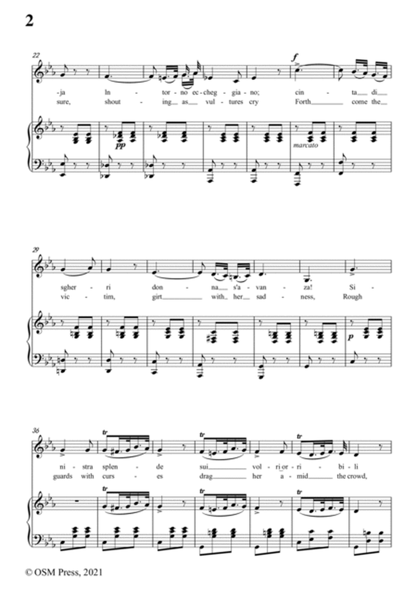Verdi-Stride la vampa,from 'Il Trovatore',in c minor,for Voice and Piano image number null