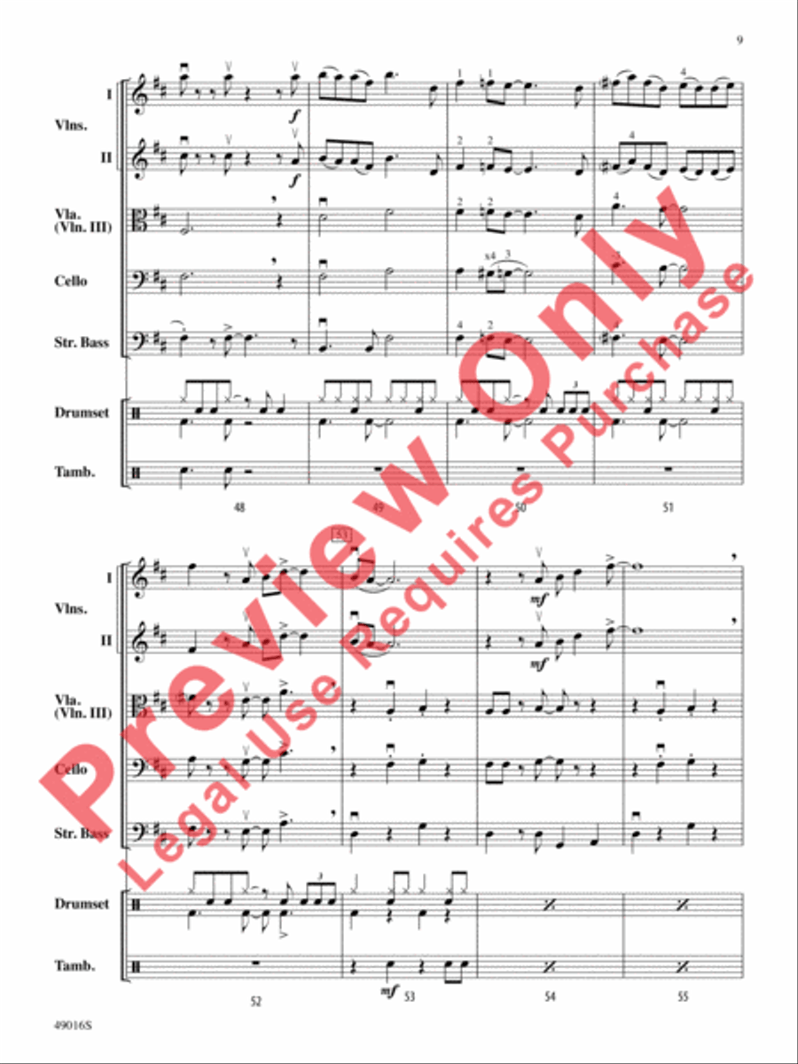It's All Right String Orchestra scores gallery preview page 10