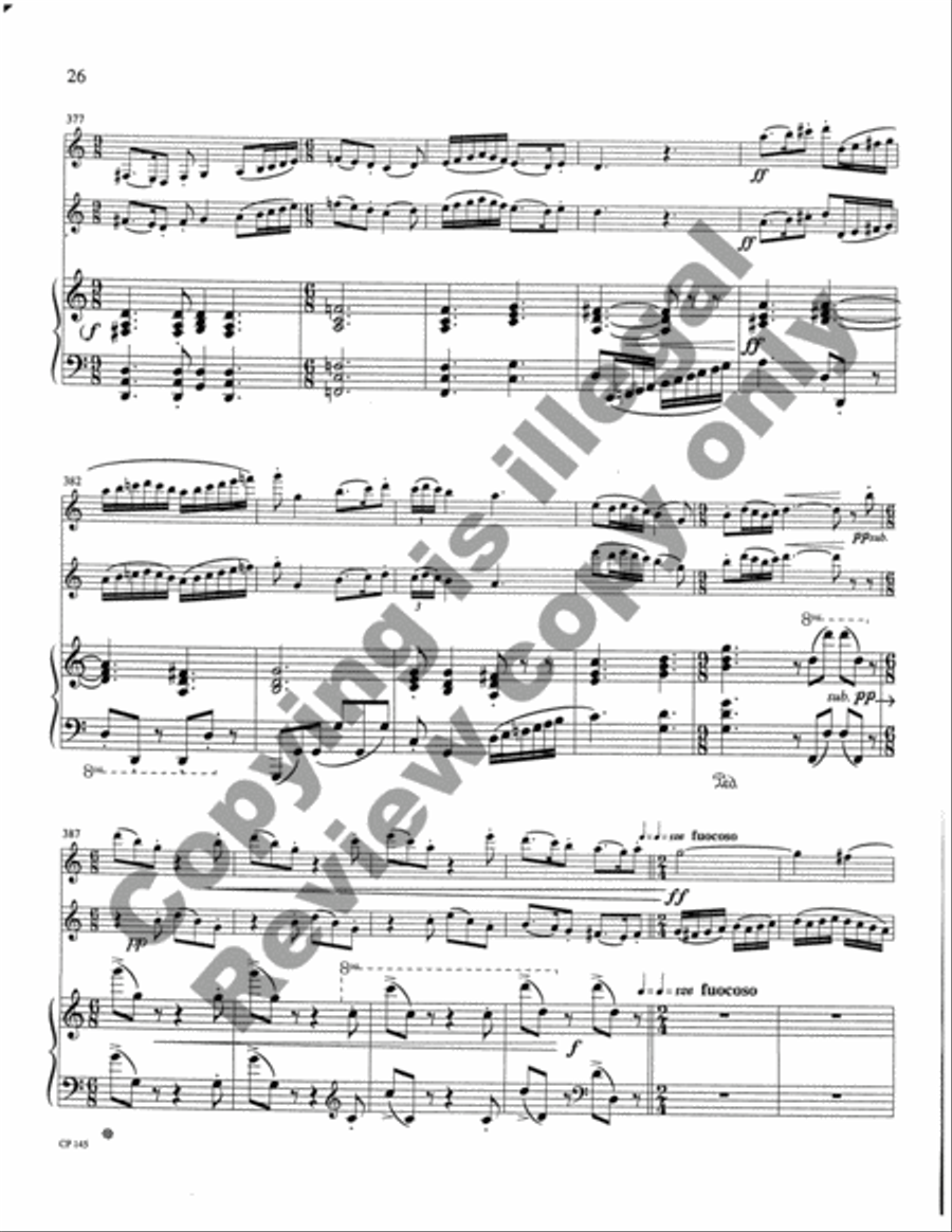 A Renaissance Bouquet Clarinet scores gallery preview page 36