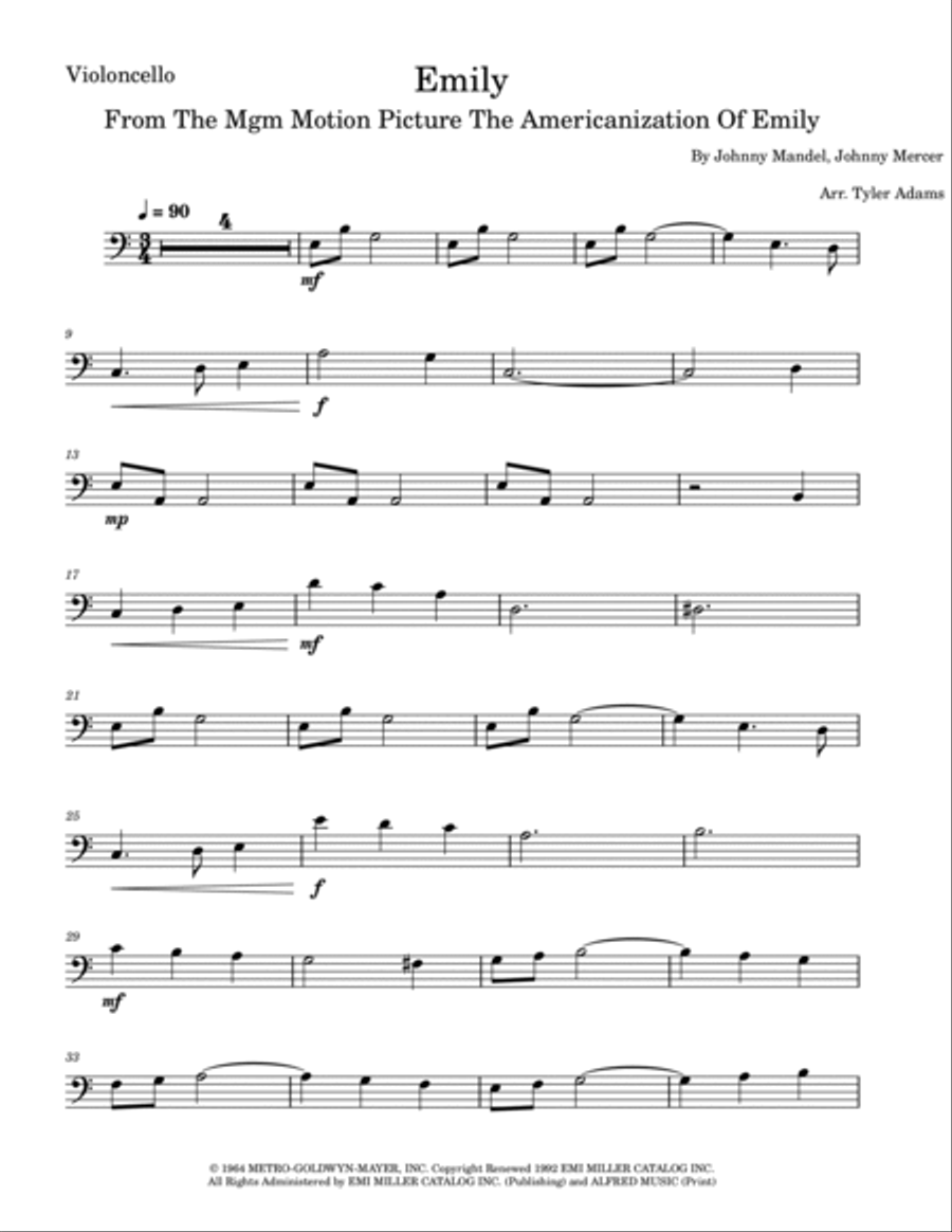 Emily Piano scores gallery preview page 5
