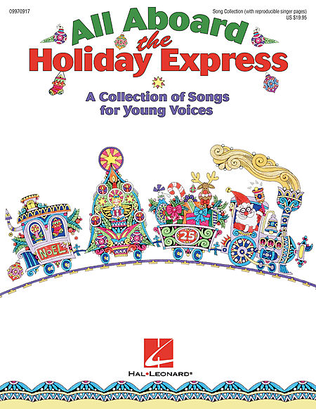 Book cover for All Aboard the Holiday Express