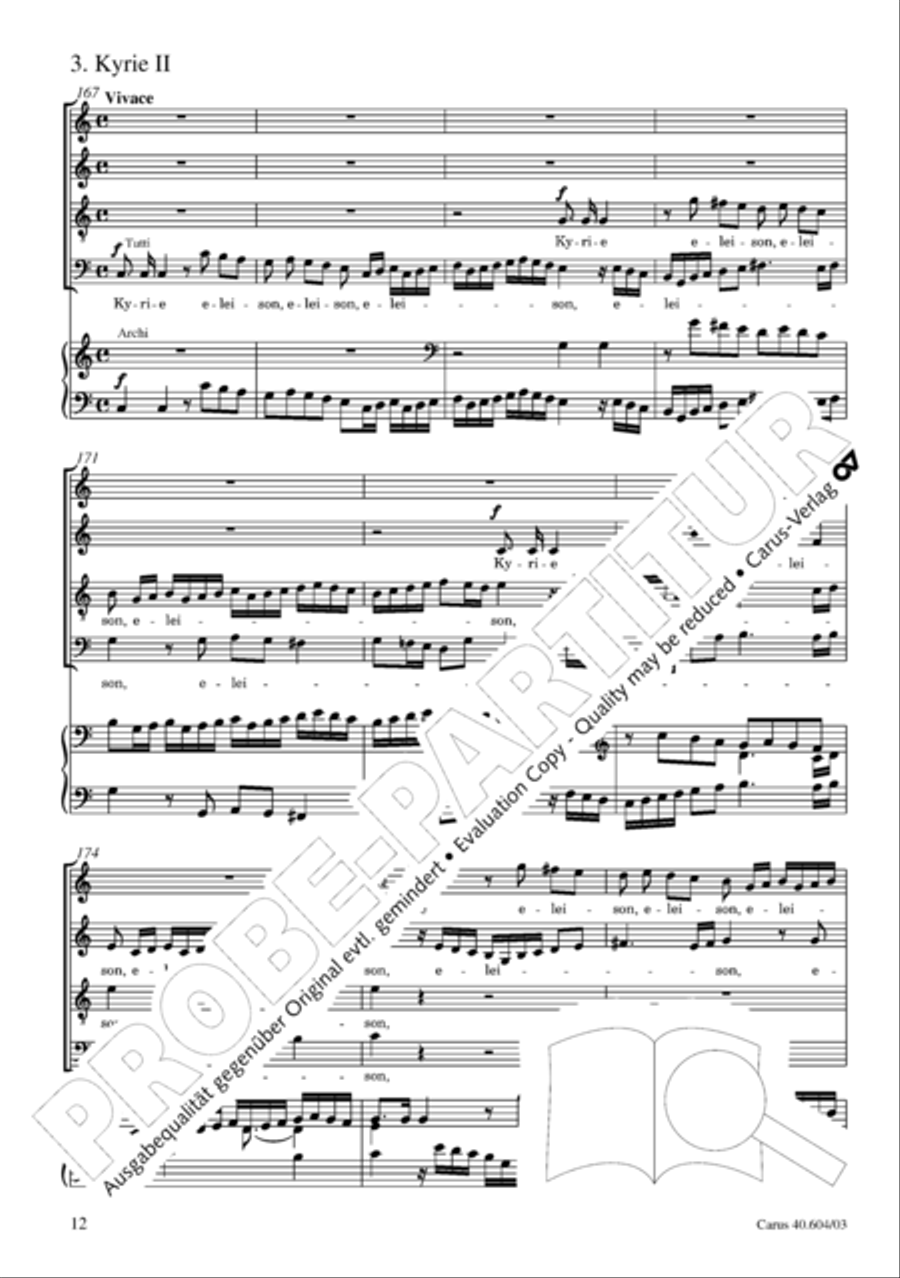 Grosse Mariazeller Messe in C 4-Part scores gallery preview page 21