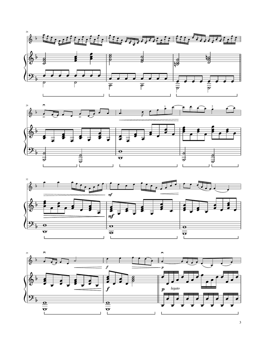Crystallize Violin Solo scores gallery preview page 4