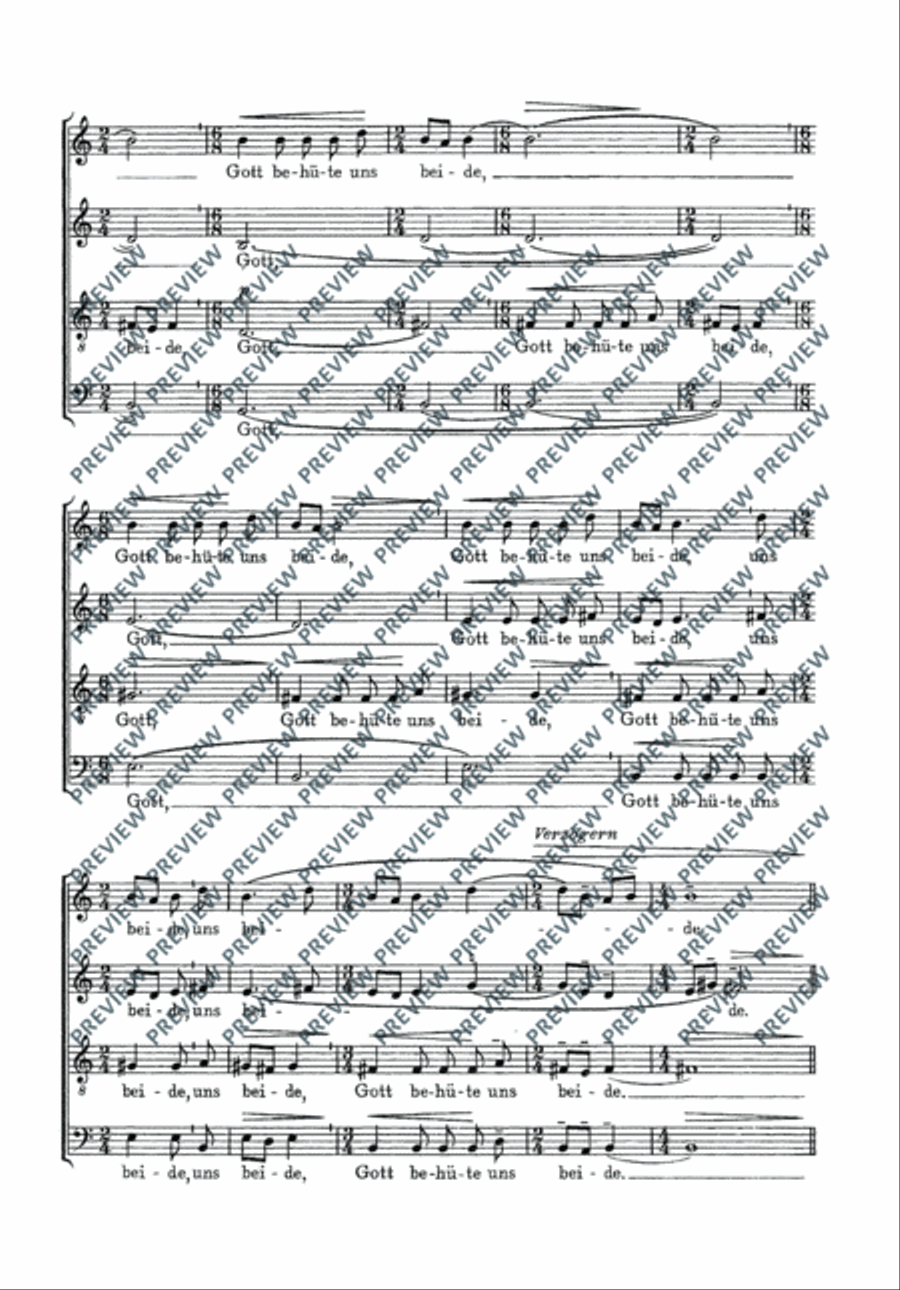 Magic and blessing Magic and blessing 4-Part scores gallery preview page 18