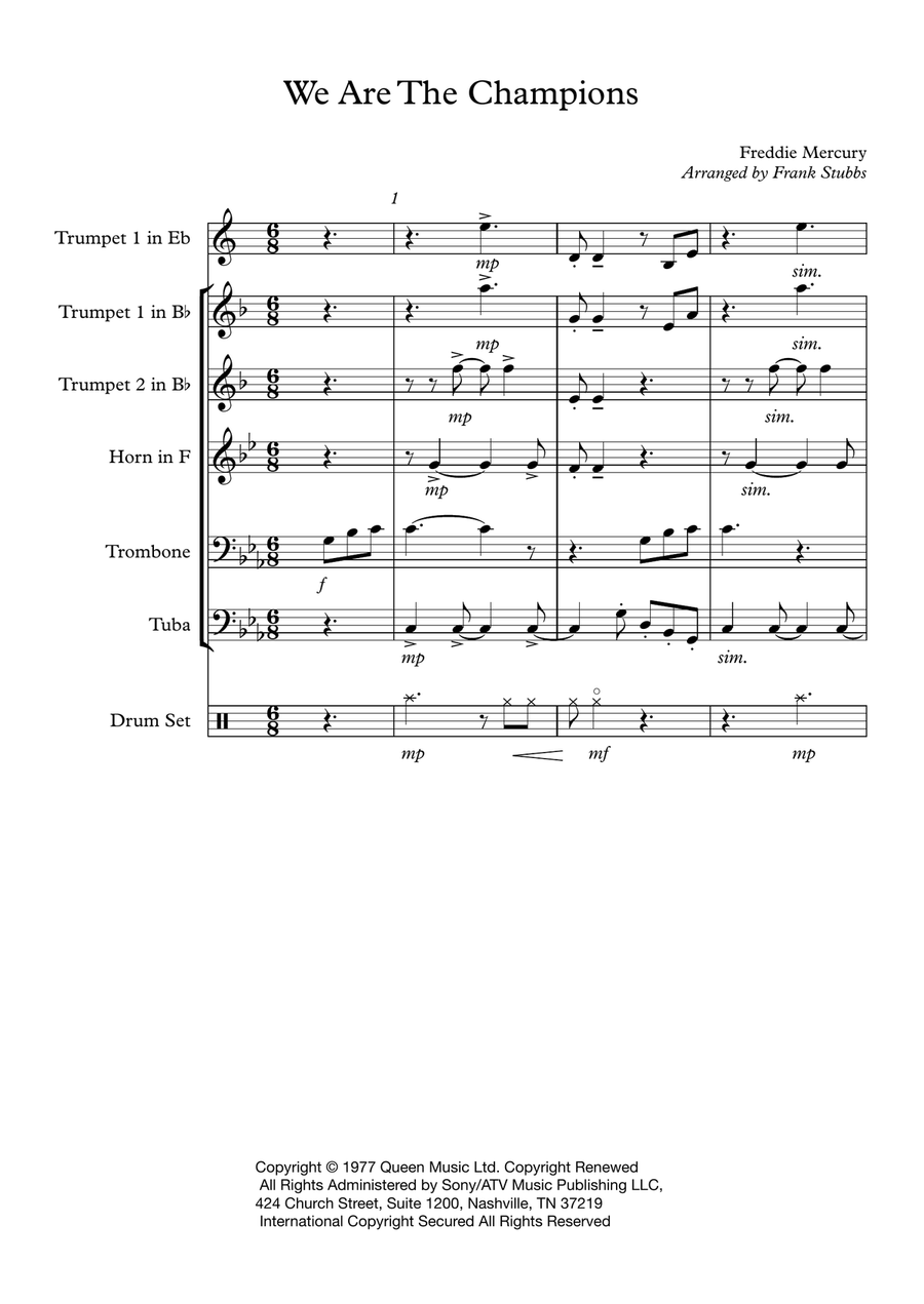 We Are The Champions