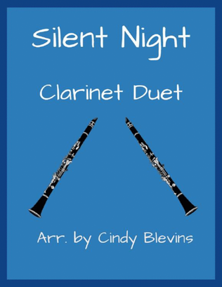 Silent Night, for Clarinet Duet
