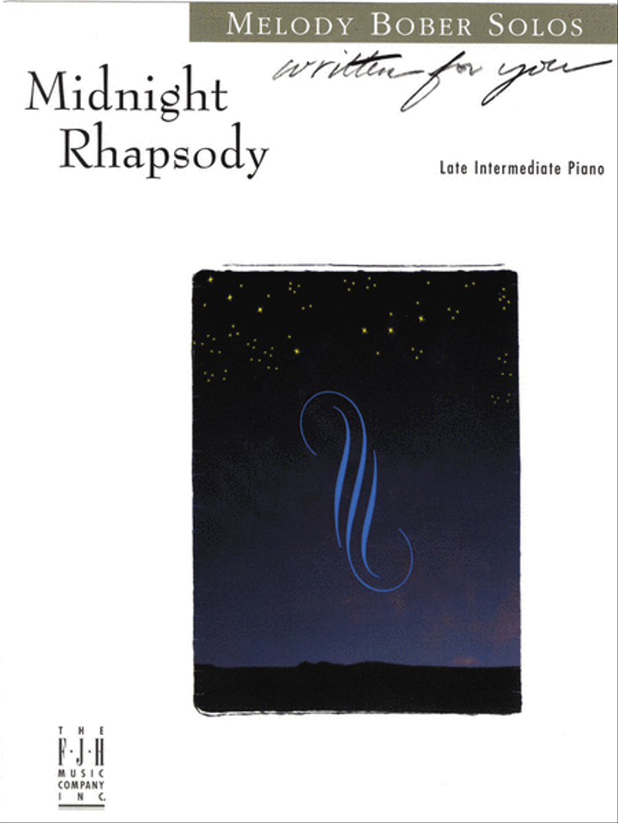 Midnight Rhapsody Piano Solo scores gallery preview page 1