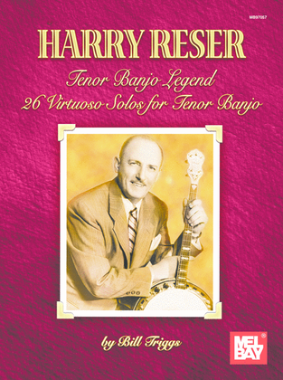 Book cover for Harry Reser Tenor Banjo Legend