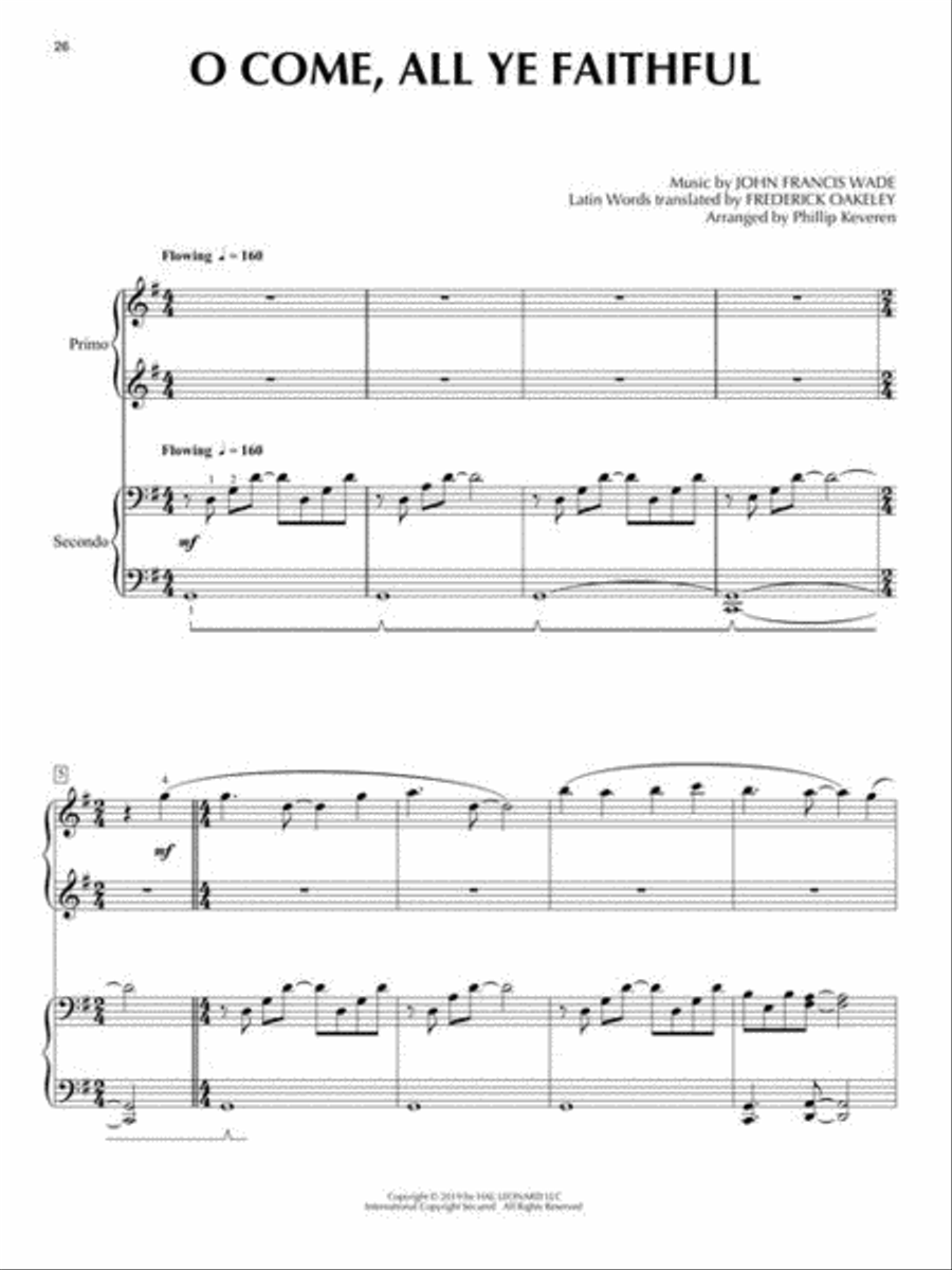 Sacred Christmas Duets 1 Piano, 4-Hands scores gallery preview page 6