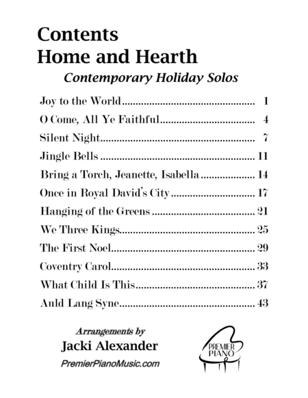 Home and Hearth Songbook image number null