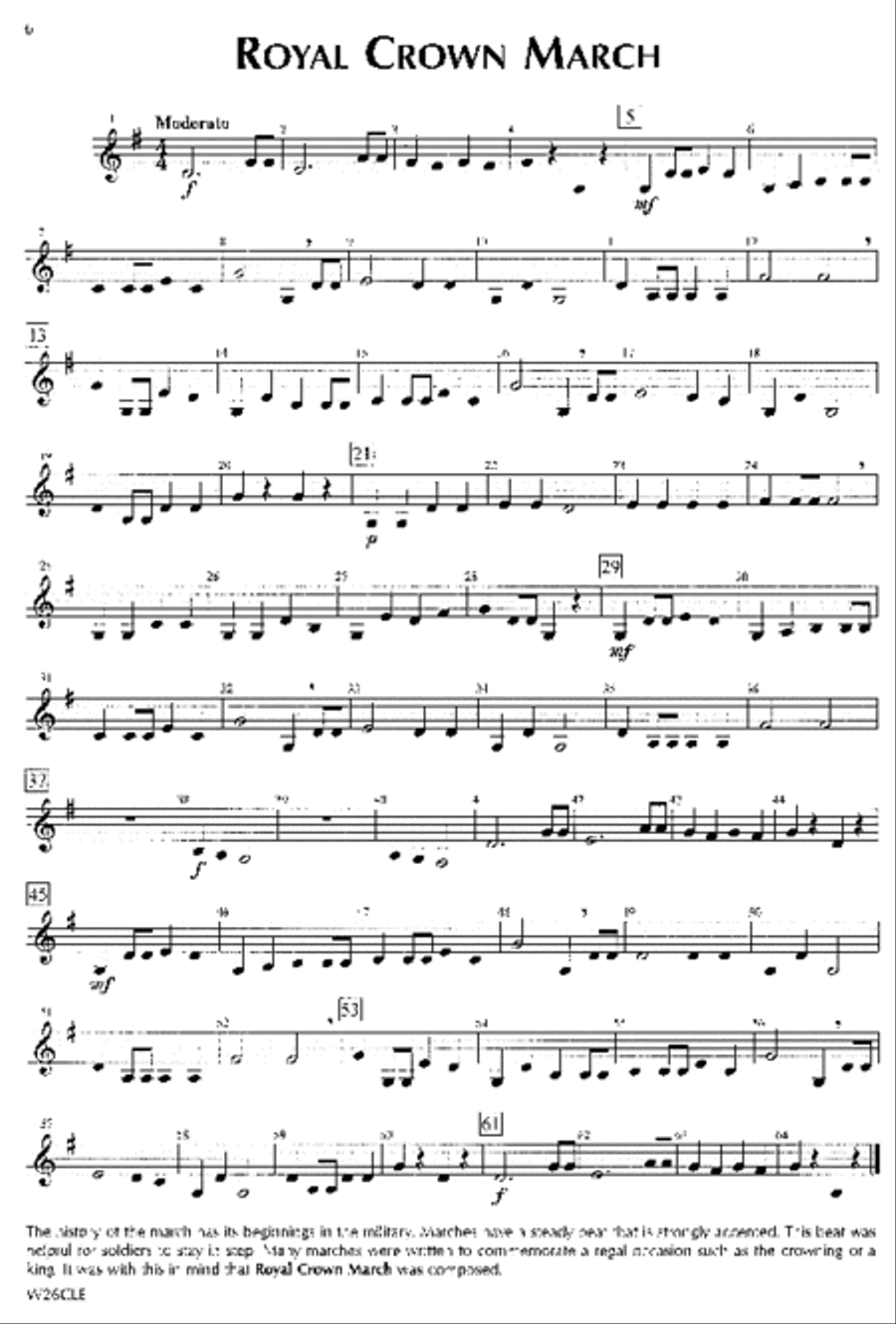Standard of Excellence First Performance, Alto Clarinet Concert Band Methods scores gallery preview page 2