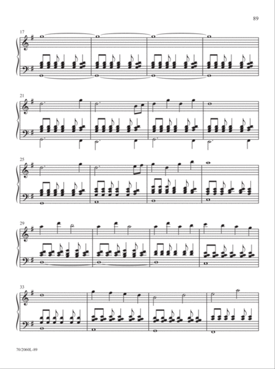 Easy Organ Library, Vol. 62 Organ Solo scores gallery preview page 52