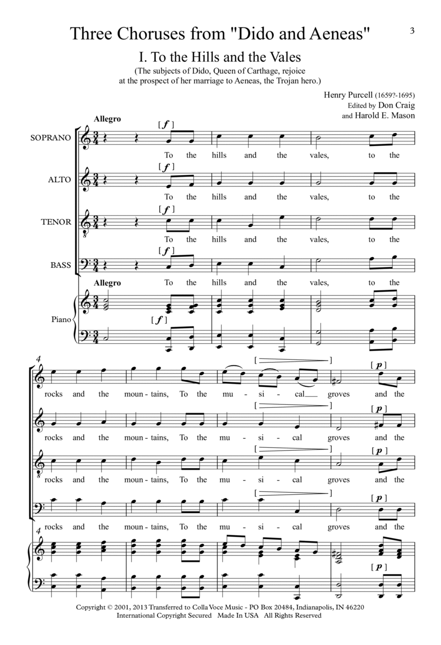 Three Choruses From 