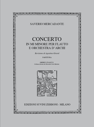 Book cover for Concerto Op. 57 in Mi minore