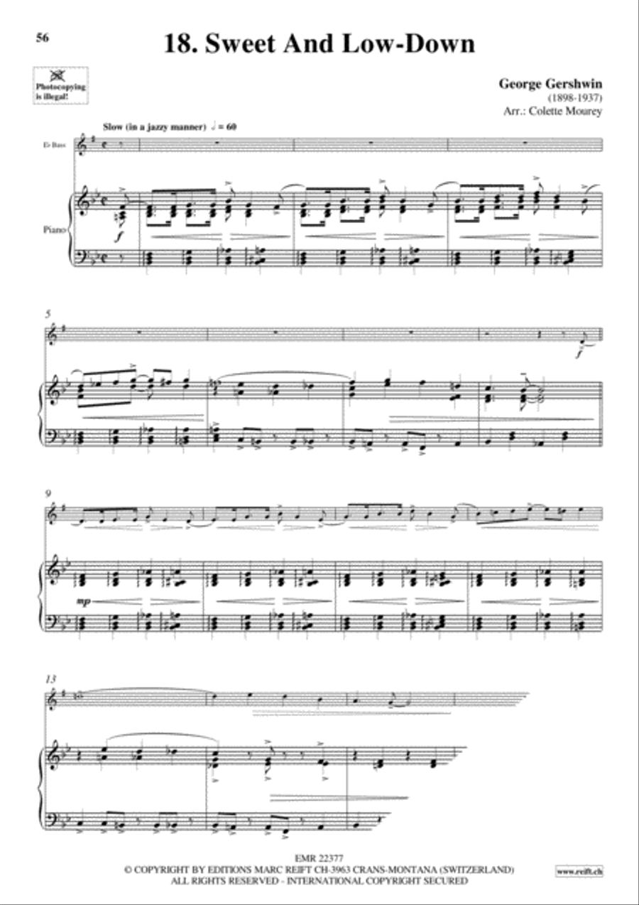 Gershwin 20 Greatest Hits Voice Solo scores gallery preview page 20
