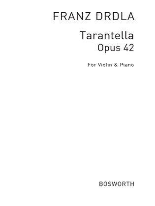 Book cover for Tarantella Op.42