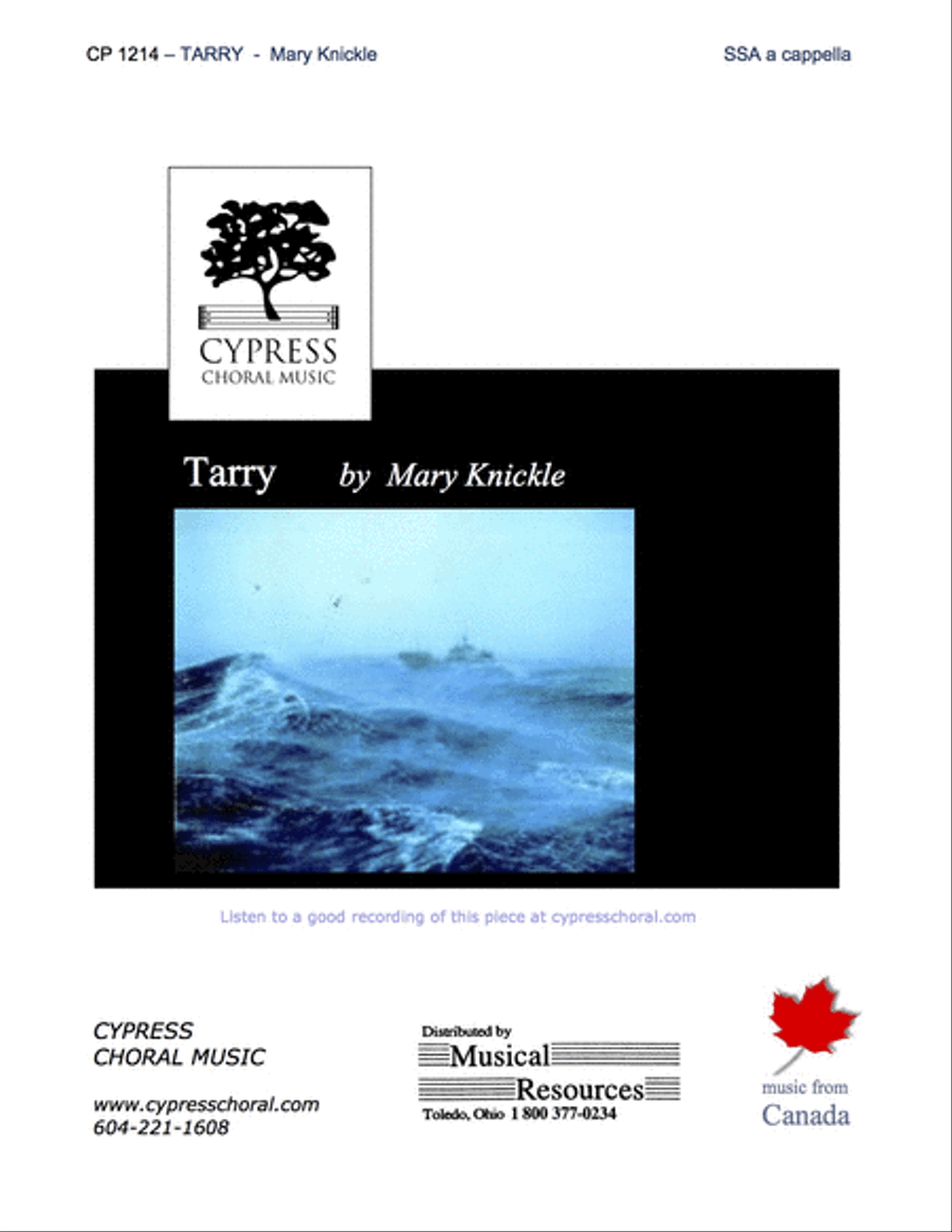 Tarry Tarry SSA scores gallery preview page 1