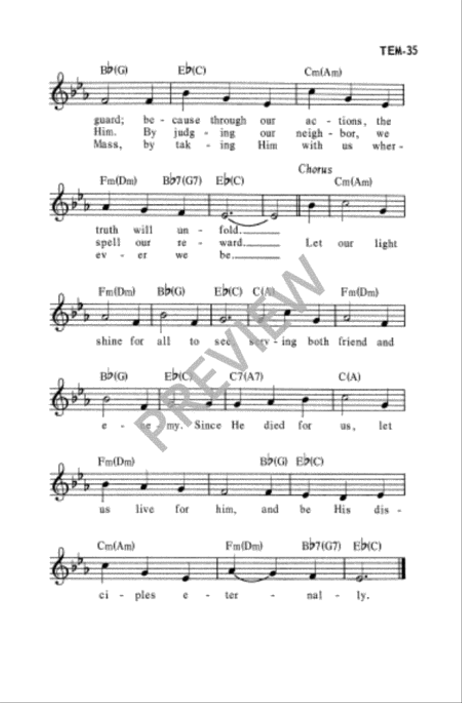 Happy the Man Happy the Man Unison Choir scores gallery preview page 11