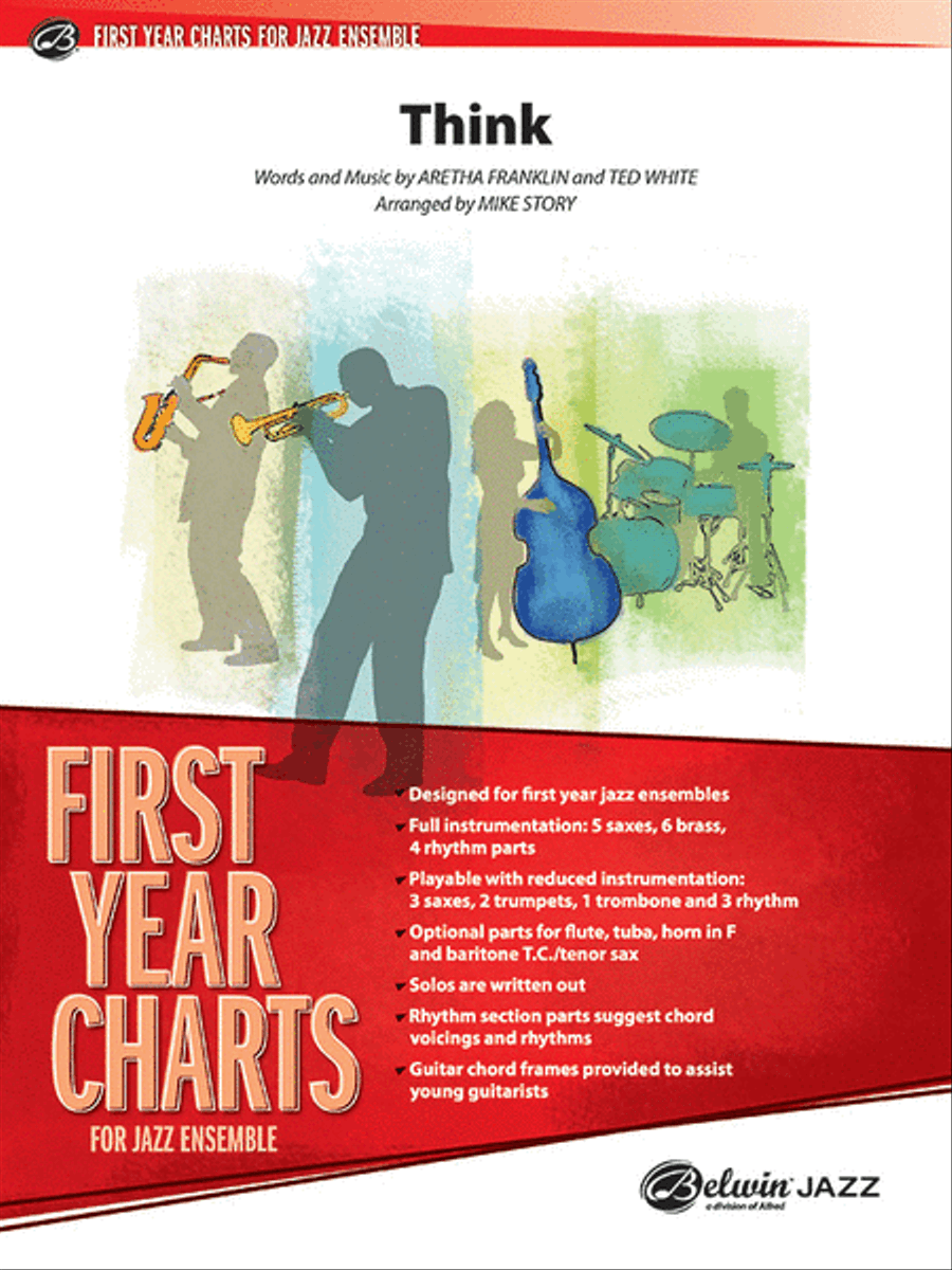 Think (from The Blues Brothers) Jazz Ensemble scores gallery preview page 1
