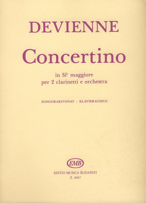 Concertino In Sib Maggiore Per 2 Clarinetti E Or