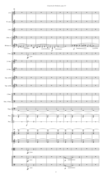 Concerto for Orchestra, opus 111 (2005, rev. 2010) 