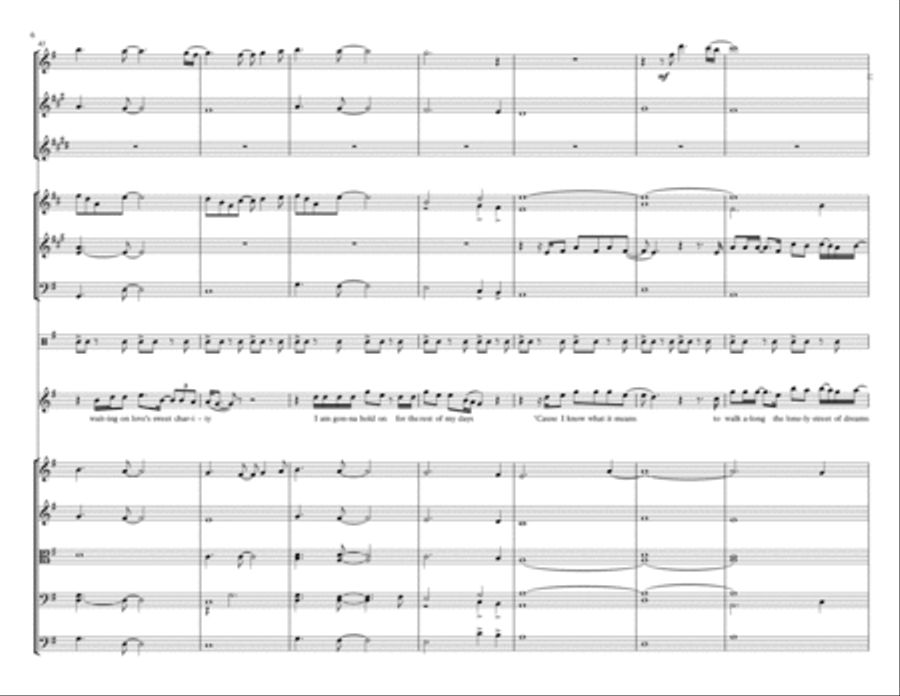 Here I Go Again Large Ensemble scores gallery preview page 6