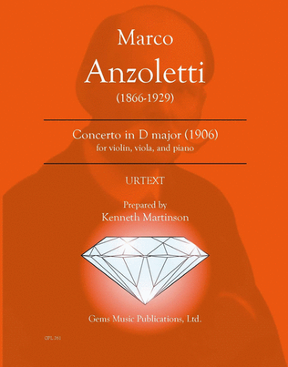 Concerto in D major for Violin, Viola, and Orchestra (1906)