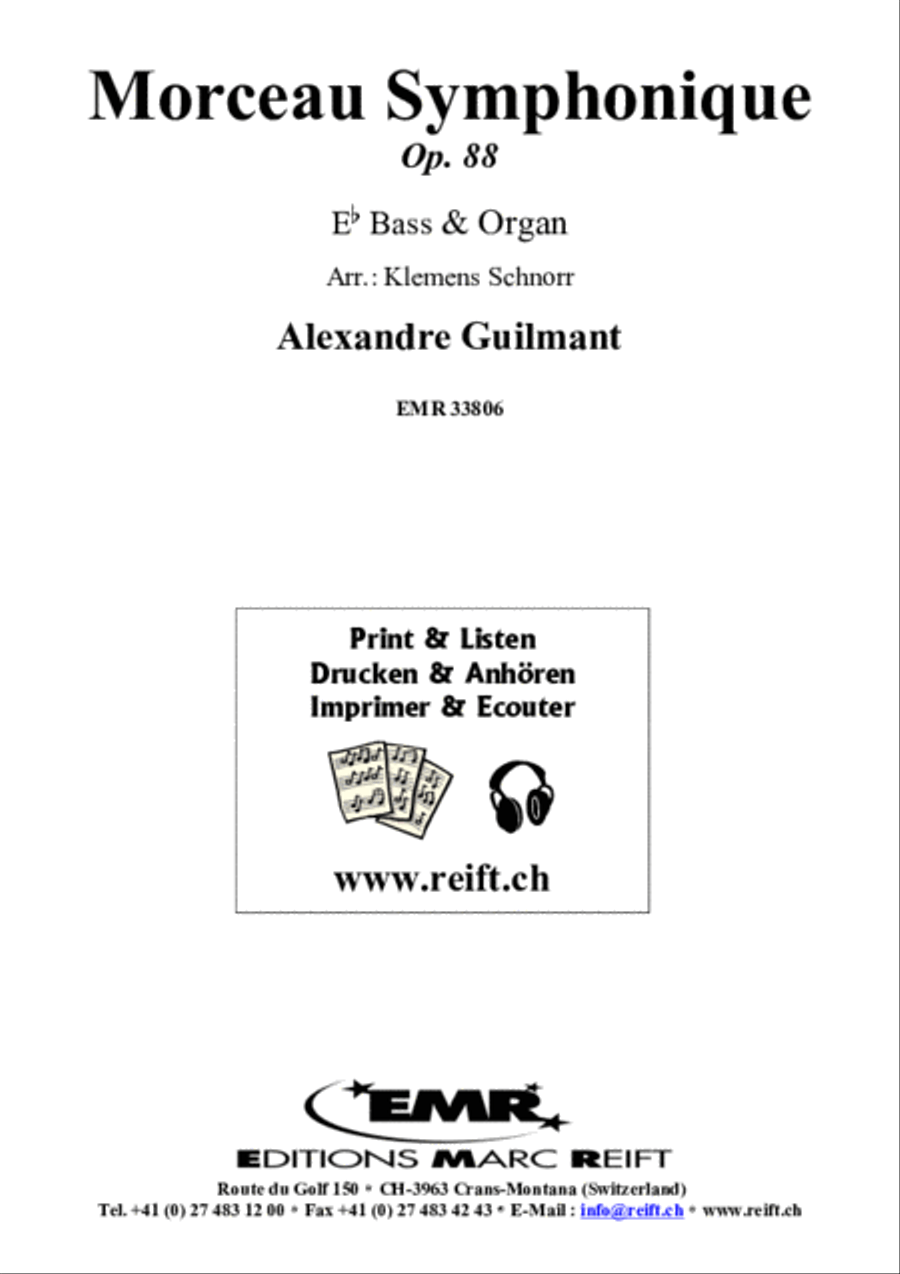 Morceau Symphonique Morceau Symphonique Organ scores gallery preview page 2
