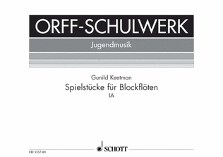 Book cover for Spielstücke für Blockflöten