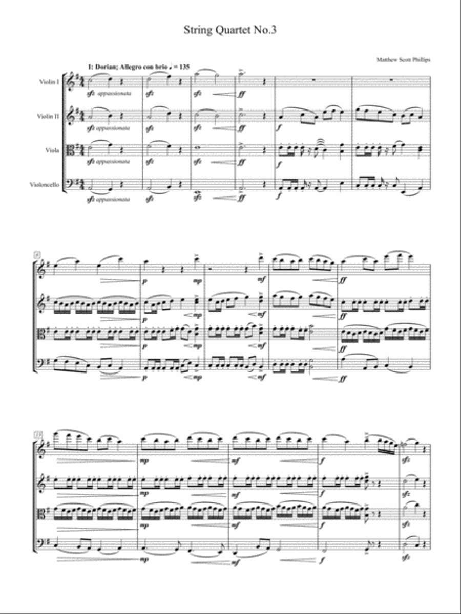 String Quartet No.3 