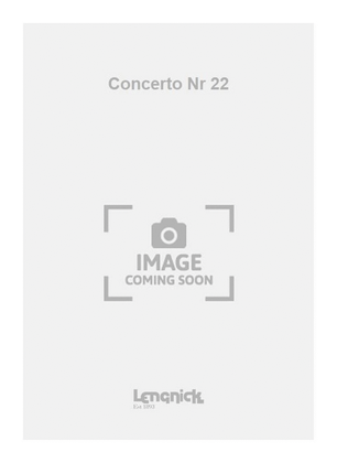 Book cover for Concerto Nr 22