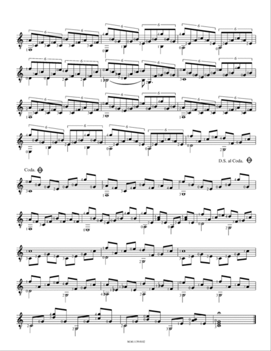 Wind and the Sea, The Acoustic Guitar scores gallery preview page 2