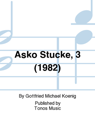 Asko Stucke, 3 (1982)