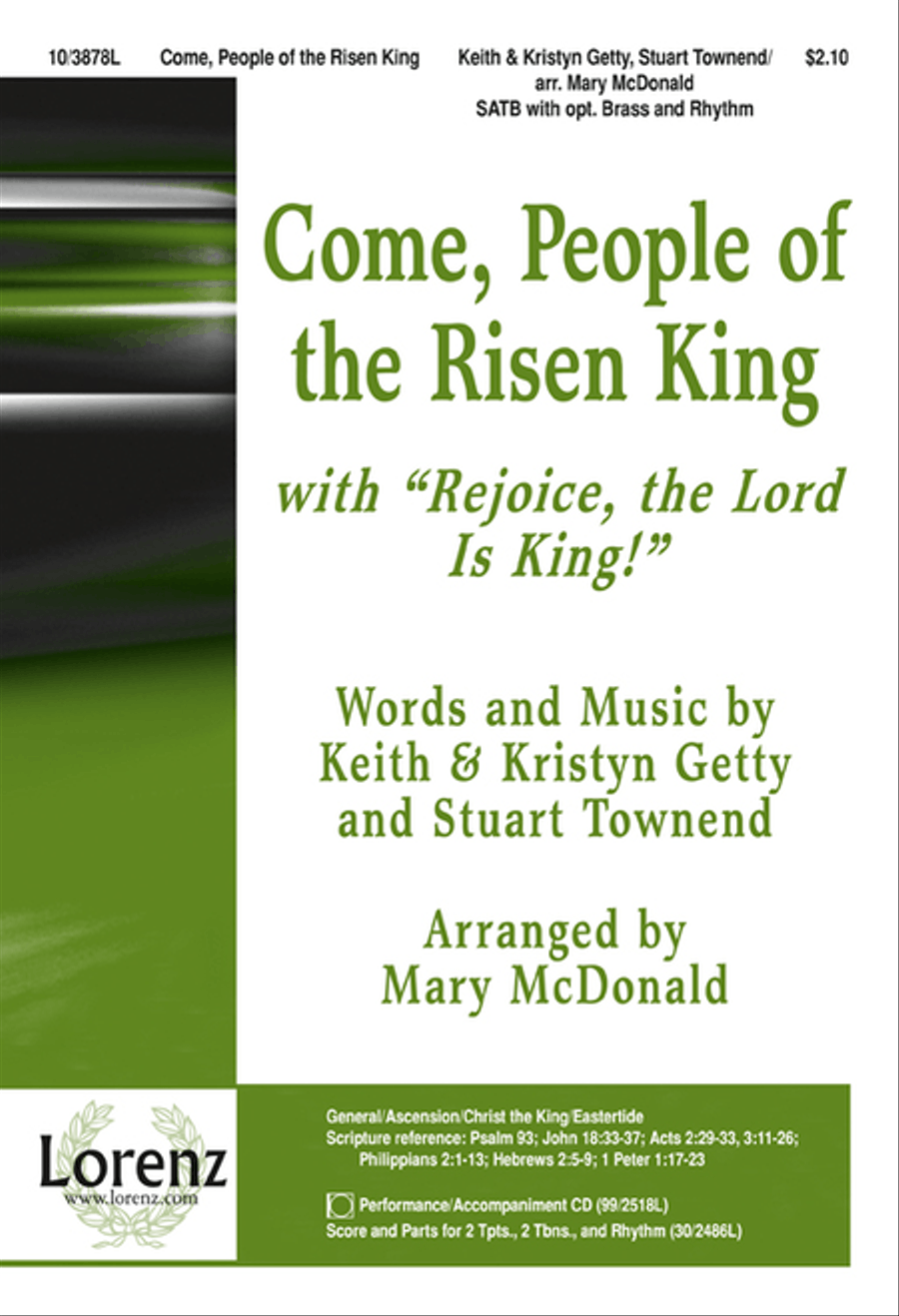 Come, People of the Risen King 4-Part scores gallery preview page 1