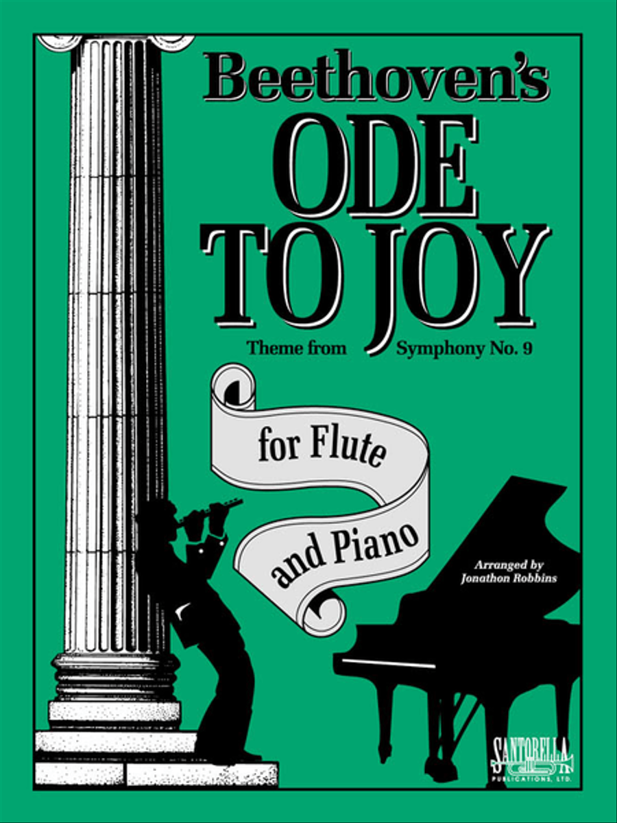 Ode To Joy for Flute and Piano Flute Solo scores gallery preview page 1