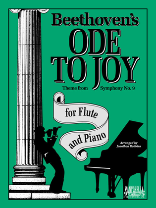 Book cover for Ode To Joy for Flute and Piano