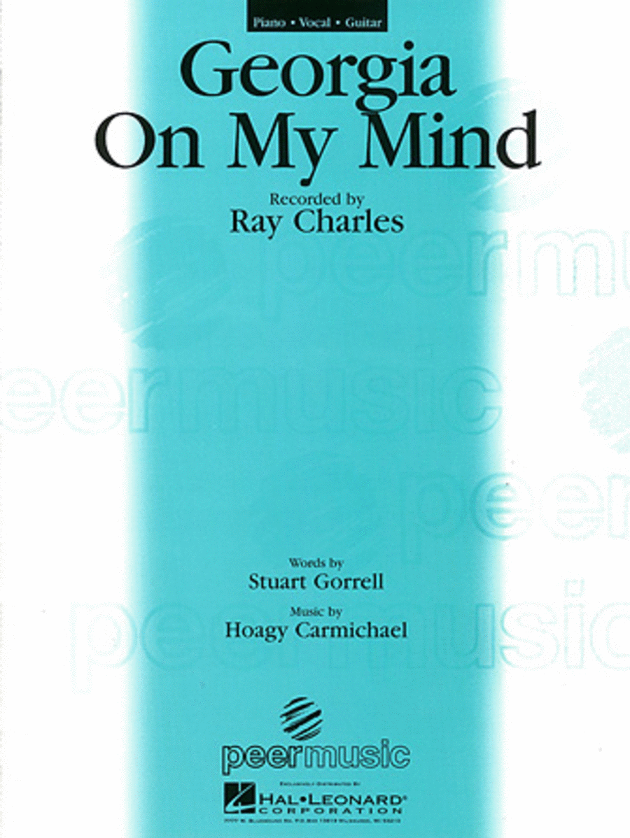 Georgia on My Mind Piano, Vocal, Guitar scores gallery preview page 1