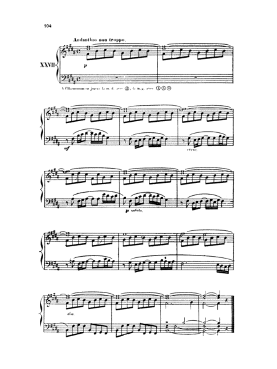 Boëllmann: Heures Mystiques, Op. 29, Volume I Organ scores gallery preview page 1