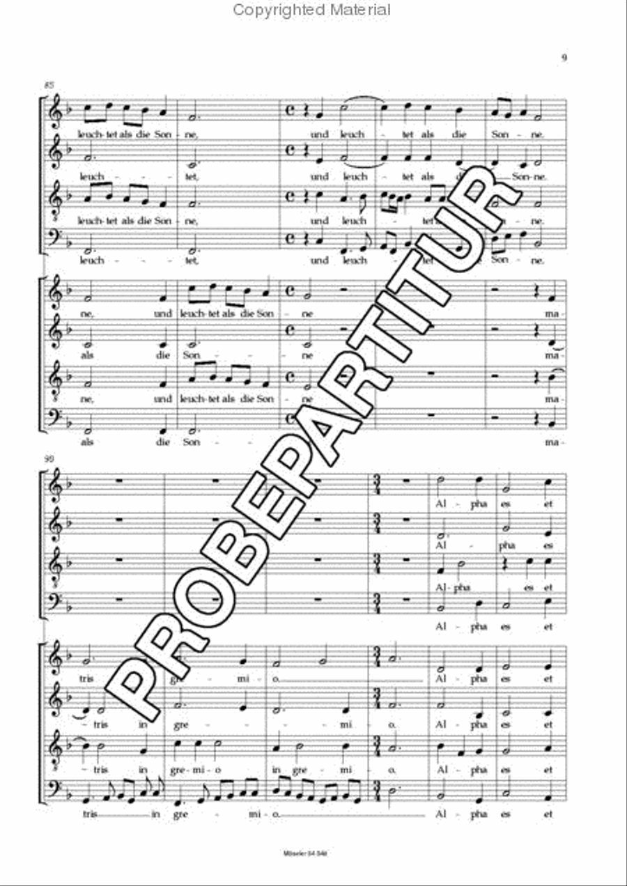In dulci jubilo 4-Part scores gallery preview page 8