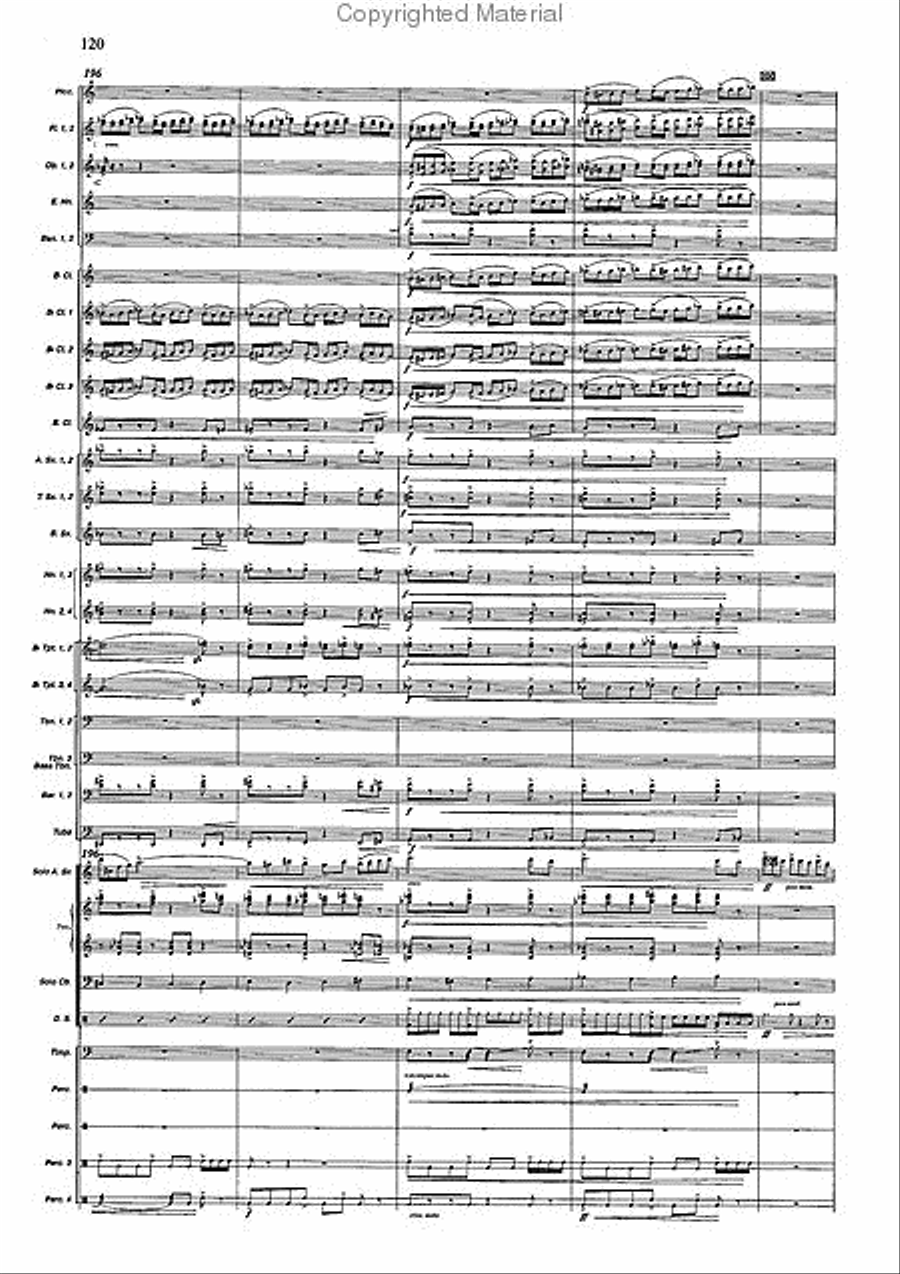 Concertango Concert Band scores gallery preview page 121