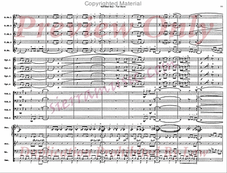Non-Skid Soul Big Band scores gallery preview page 12