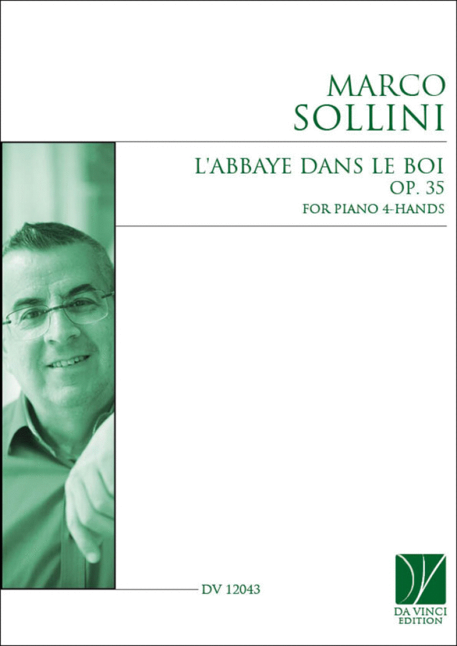 L'Abbaye dans le boi Op. 35, for Piano 4-Hands Piano Duet scores gallery preview page 1