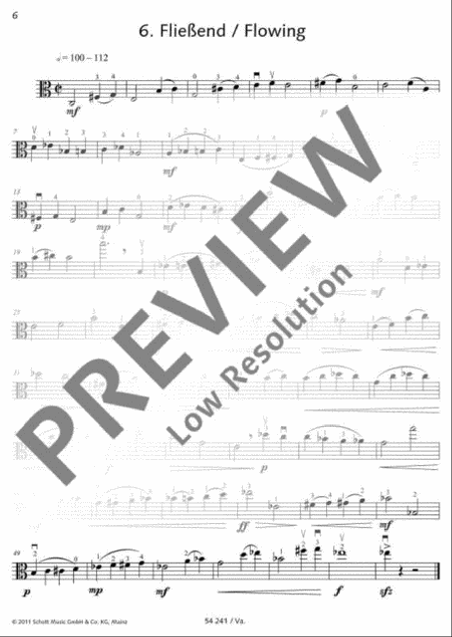 Moods Violin scores gallery preview page 19