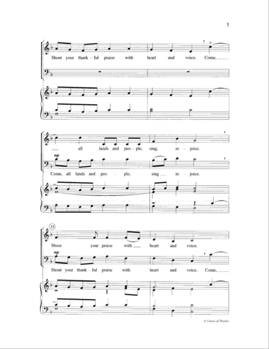 A Canon of Thanks A Canon of Thanks TB scores gallery preview page 5