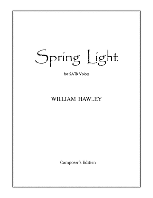 Book cover for Spring Light