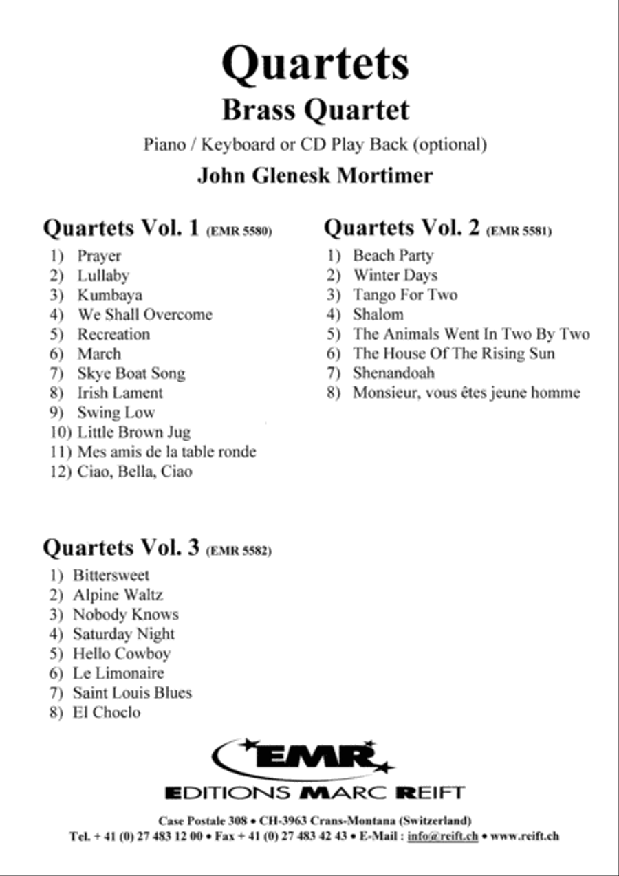 Quartets Volume 3 Brass Ensemble scores gallery preview page 11