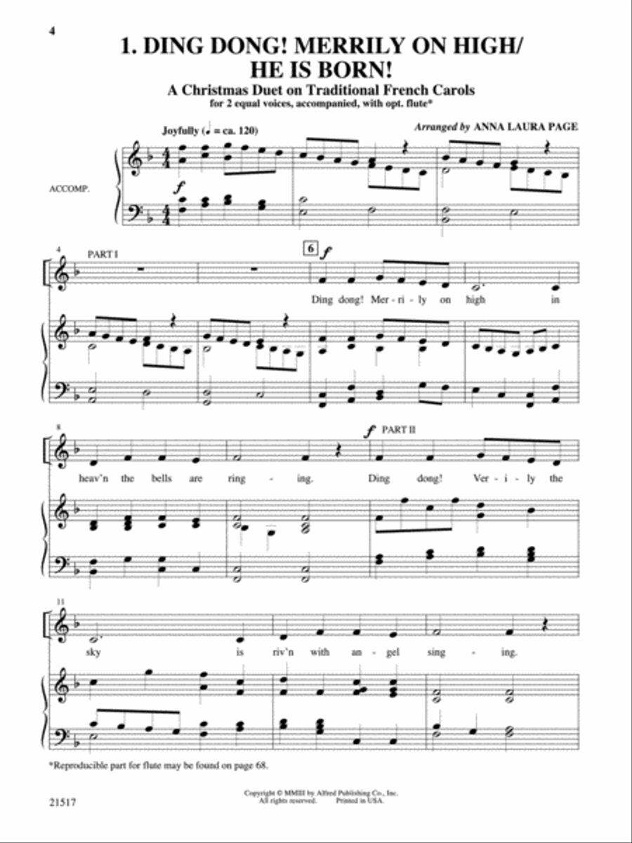 Christmas for Two Christmas for Two Small Ensemble scores gallery preview page 2